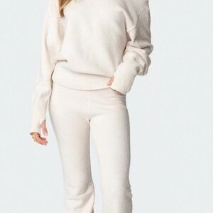 Edikted white sherpa set